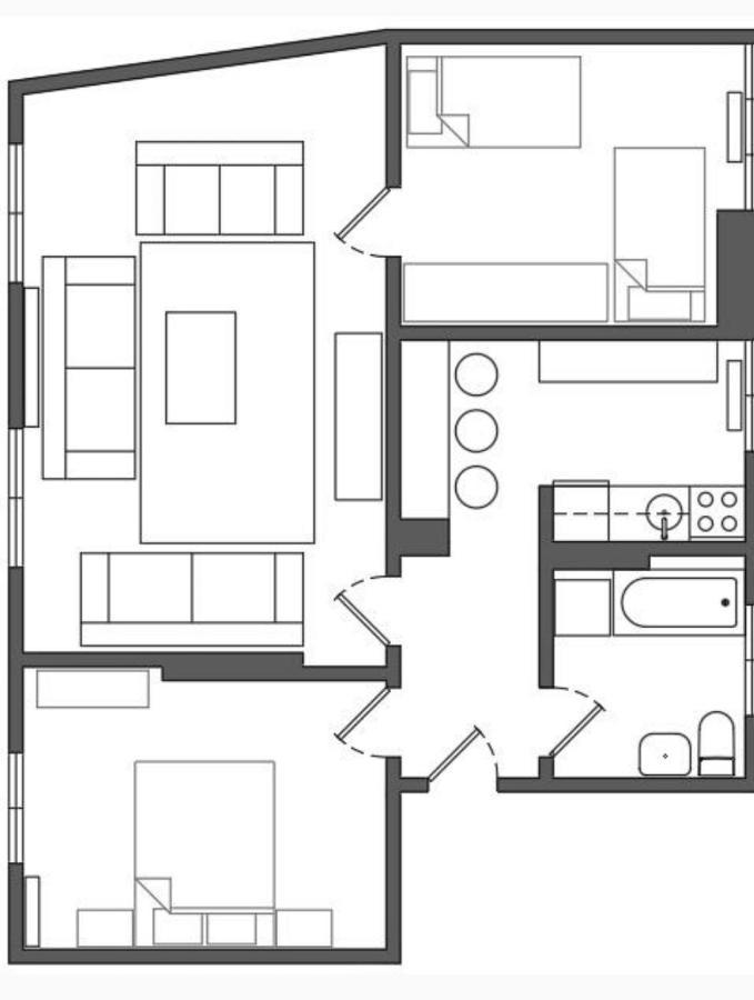 Modern & Cozy 2-Bedroom Vacation Home In SJJ Eksteriør billede